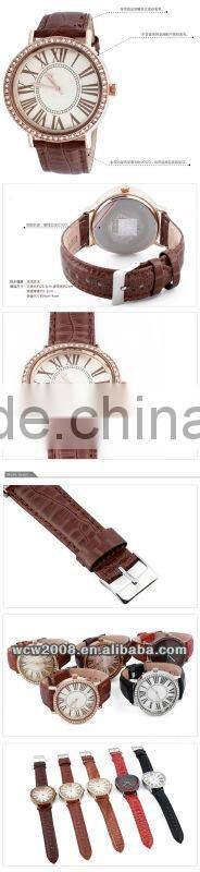 fashion crystal watch luxury brands