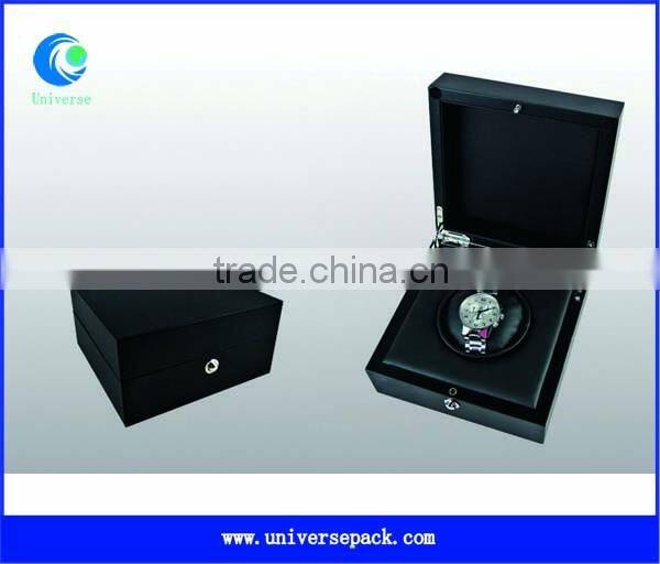 Company Custom Watch Box Wooden High Quality Boxes With Printed Logo