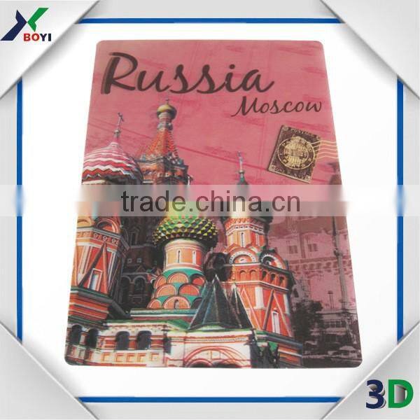 PP/PET Plastic Cover 3D Lenticular Printing Note Book