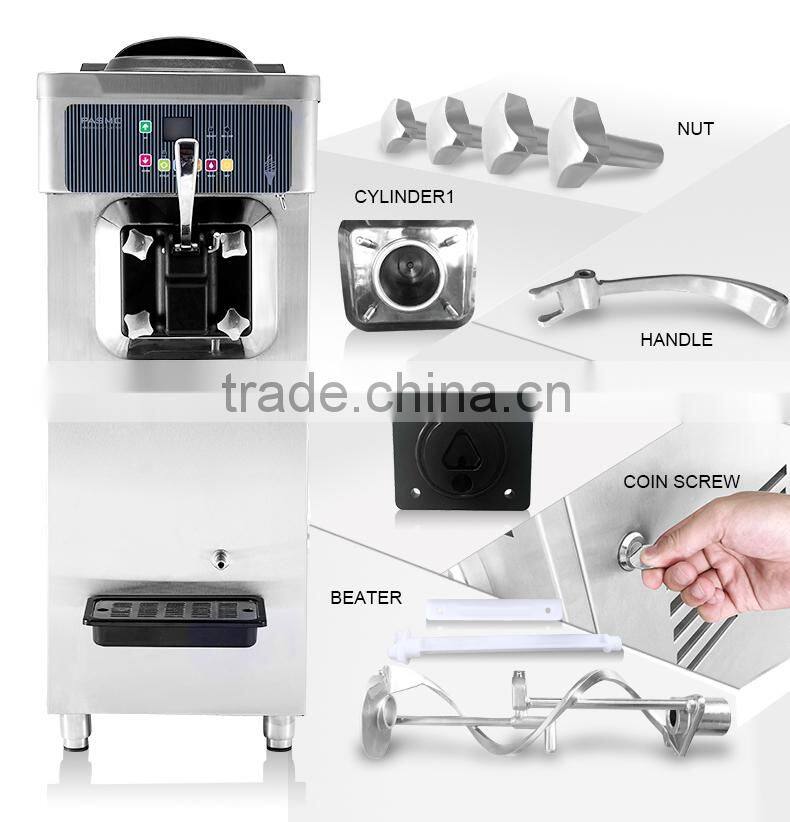 S930F CE ETL air pump small size ice cream machine italy