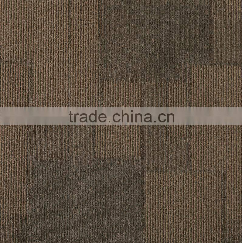 Removable Jacquard Style and Commercial,office Use carpet tiles 50x50
