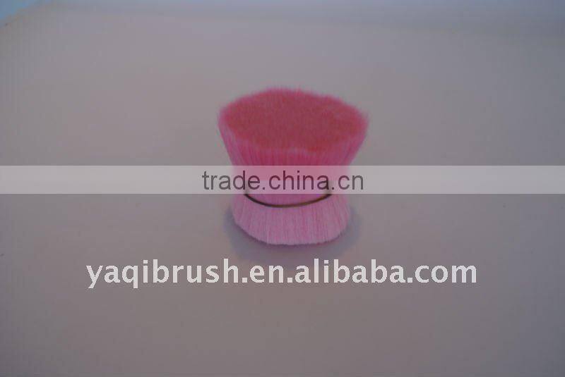 Top quality dyed two tone brown nylon hair