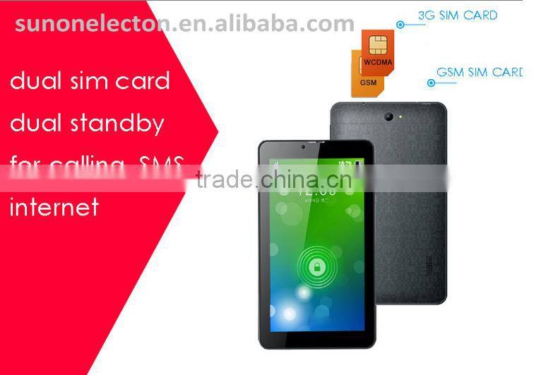 Wholesale 7" Dual Core Android 4.2 /Android 5.1 3G phone Tablet PC