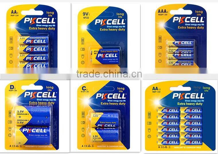 6V 4R25 zinc carbon battery primary battery