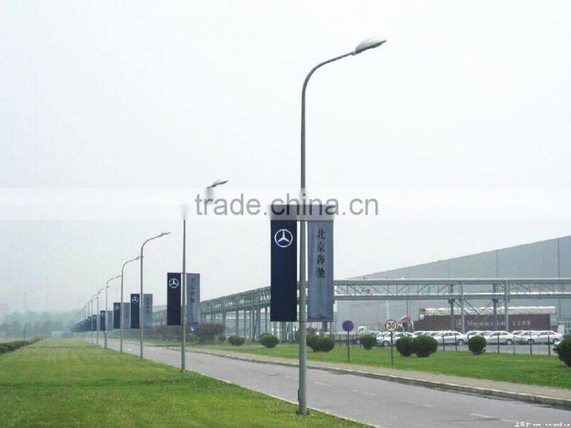 steel tubular lighting pole/light poles/lamps pole