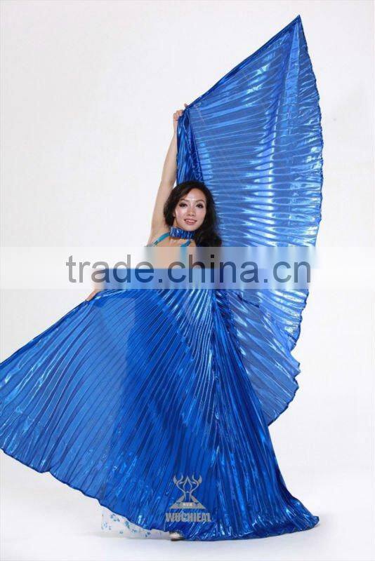hot selling belly dancing wings-blue isis wings DJ1008