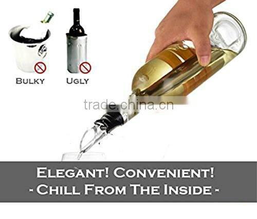 Wine Chiller Cooler Rod Stick, Speed Pourer
