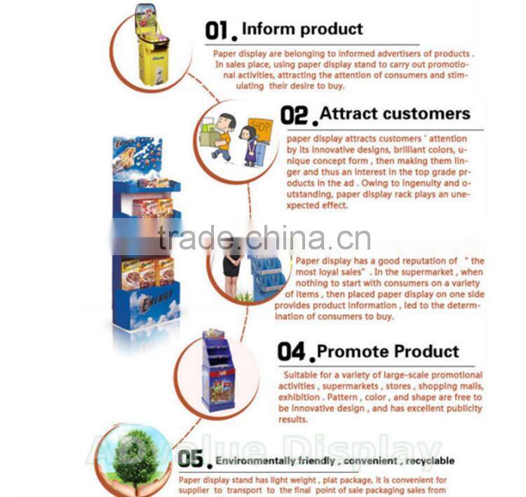 DVD VEDIO /MOVIES dump bin cardboard display advertising