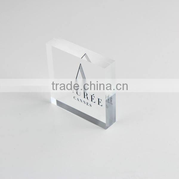 Acrylic crystal paper weight