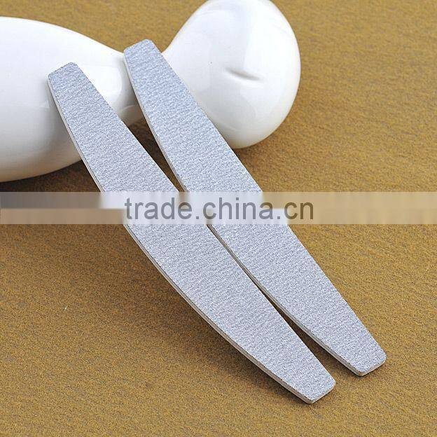 Fashion beauty 100/180 grit Nail File,OEM WF-1 Professional Black Wood disposable nail file and buffer for nail tools