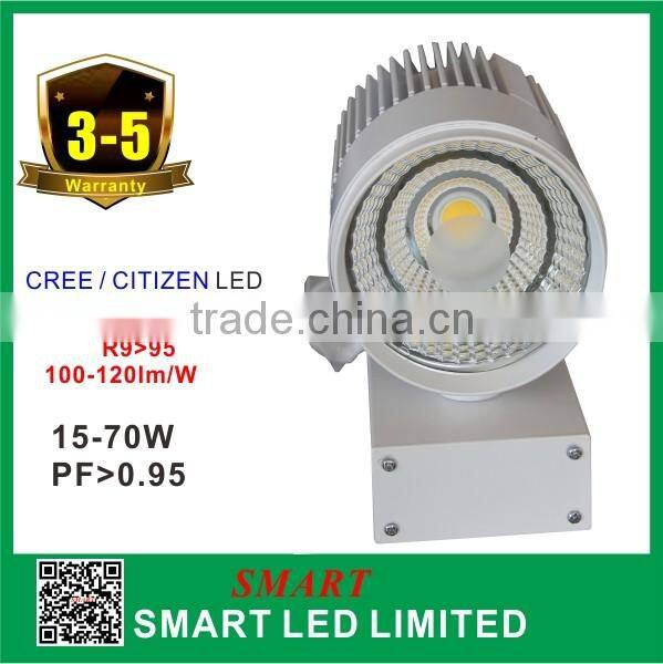 Dimmable 2 wire COB 35W led track light