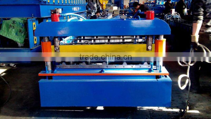 Hot in India colored steel Tile Roll Forming Machine manufacturing machine
