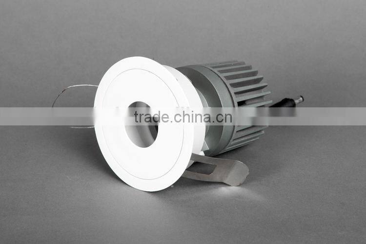 wholesale price 10W led retrofit recessed downlight with round cover