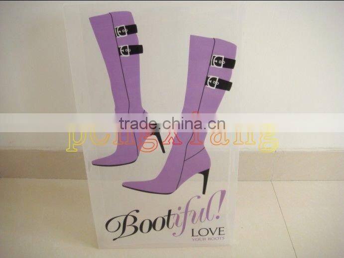 Plastic clear shoe box/boot box