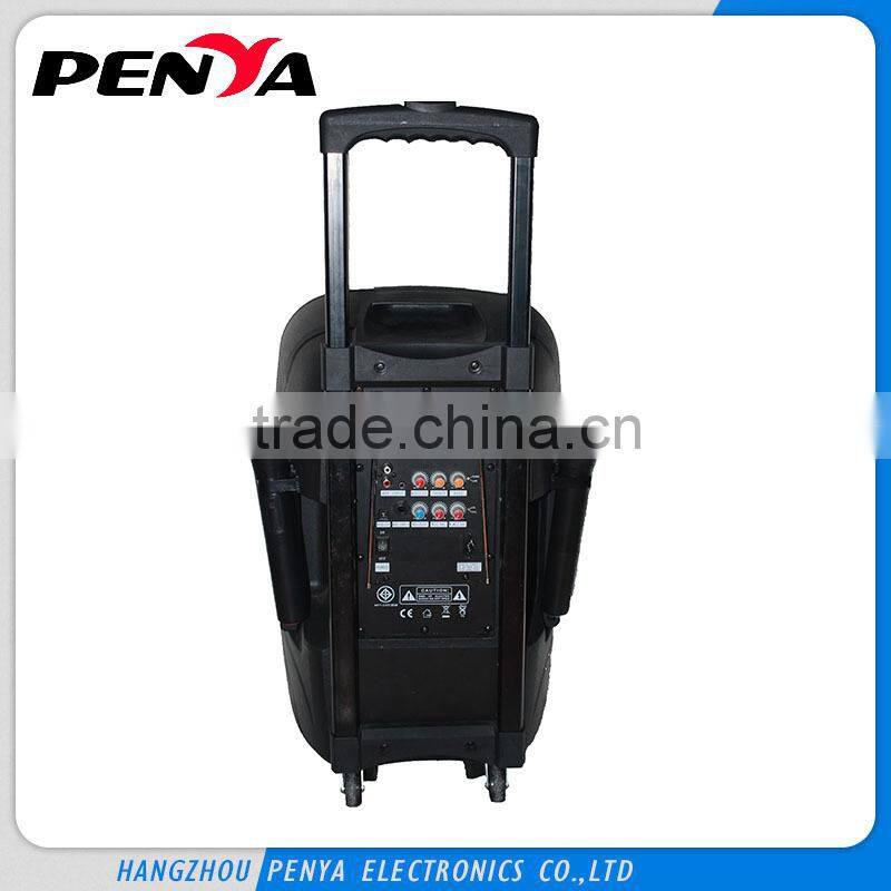 Wide power AC85V to 260V portable cylinder shape bluetooth mini wireless speaker