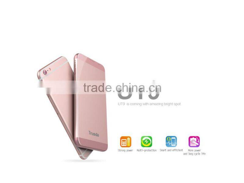 Hot selling! Wholesale 3A quick charge 10000mAh type c power bank