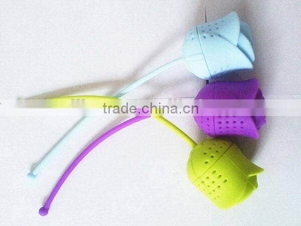 Top grade hot-sale silicone tea ball infuser wholesale