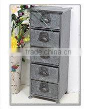 Sandblasting Varnish Top Farming Antique Wood Buffet Cabinet