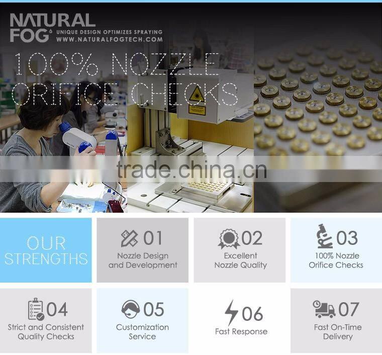 Anti-Drip Equipped Cleanroom Humidifying 303 Stainless Steel Fog Nozzle