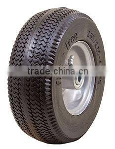 solid pu foam rubber wheel for wheelbarrow