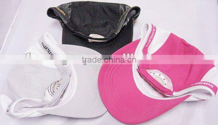 flat embroidery sport cap mesh baseball cap cycling hat