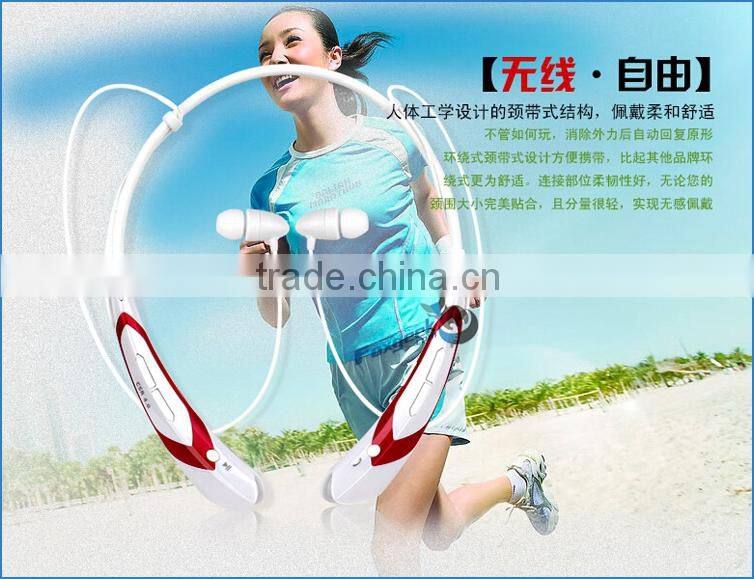 100% Original headphone bluetooth earphone High quality in ear headphone necklace and wireless with original retail box