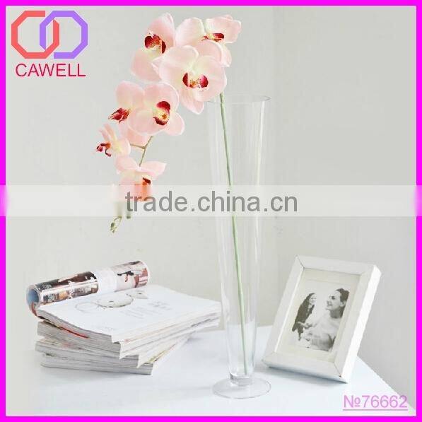 wholesale real touch high quality white orchid plants,silk orchid flowers