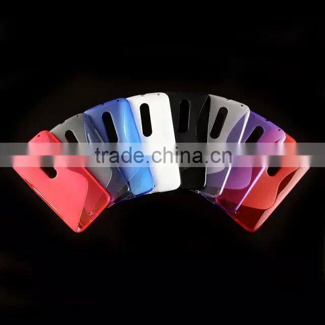 2015 new products S-Wave Phone case TPU GEL cover phone case for motorola moto x pure edition / style xt1575 china suppliers