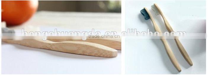 High Quality colorful charcoal wholesale wooden bamboo toothbrush