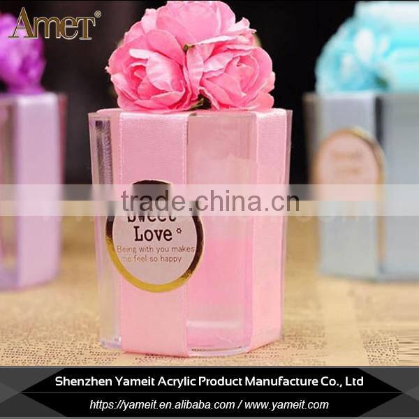 China Customized Modern Acrylic Bread Display Boxes