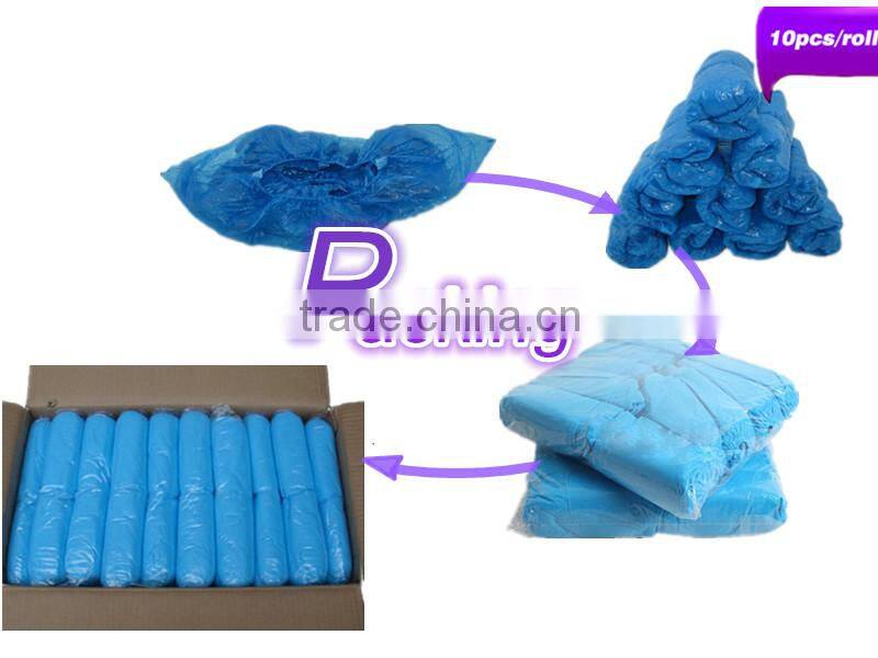 Colorful Disposable Plastic Foot Cover
