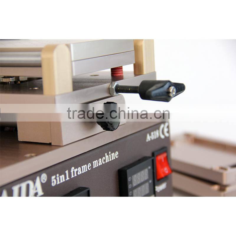 2016 ,5 In 1 Multifunction LCD Refurbish Seperator Machine AIDA A518 ,support for Iphone 4 /5 /6 and 6 plus
