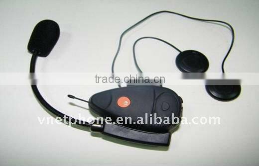 Handfree motorcycle helmet bluetooth headset intercom