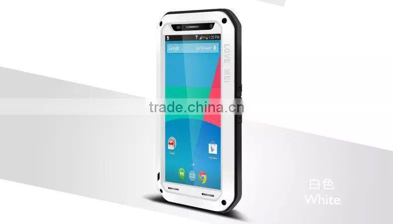 For google nexus 6 LOVE MEI POWERFUL case,high quality Power case for google nexus 6