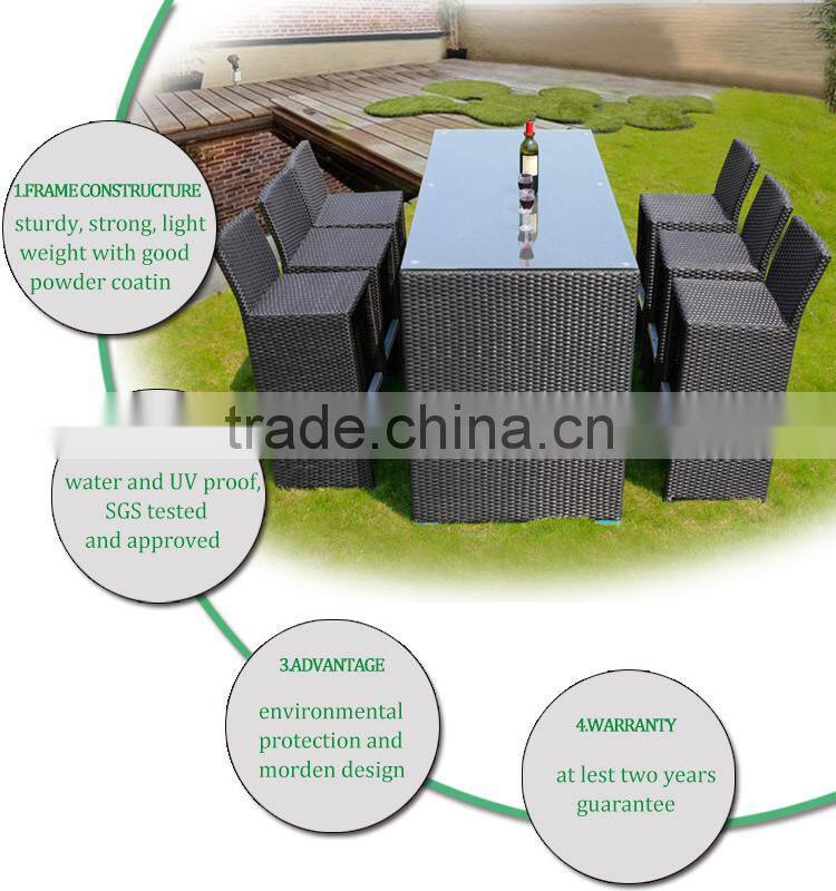 bar use outdoor dining set