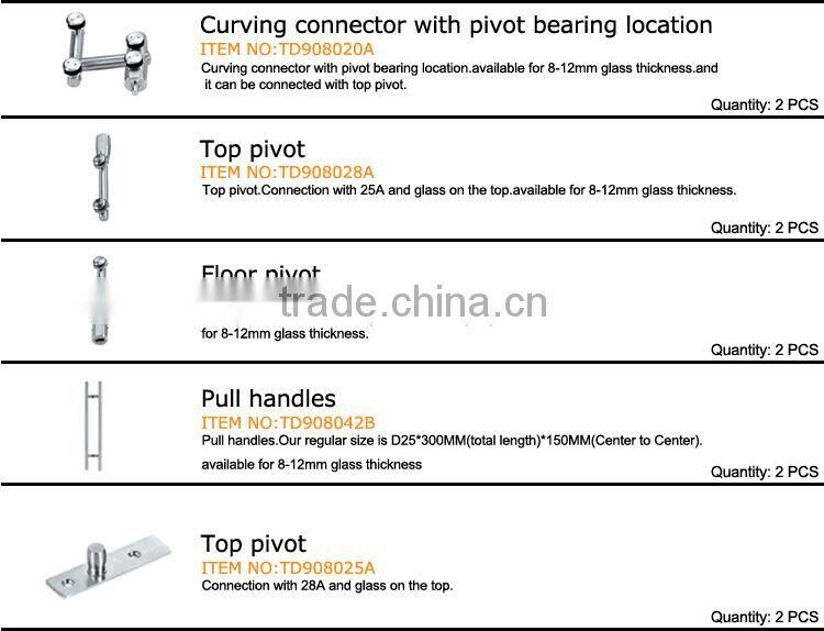 China Factory Supply Exquisite Appearance Cabinet Glass Door Hinge