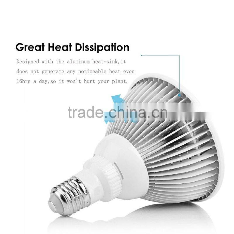 12w 24w led plant grow bulb green house color for sale