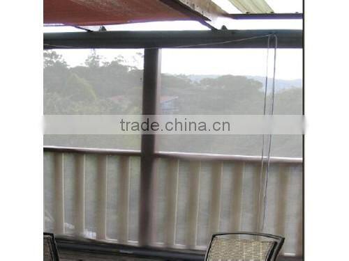 PVC Patio Blind Mesh/PVC Bistro Blind/PVC Roller Blind /Out Door Roller Blind