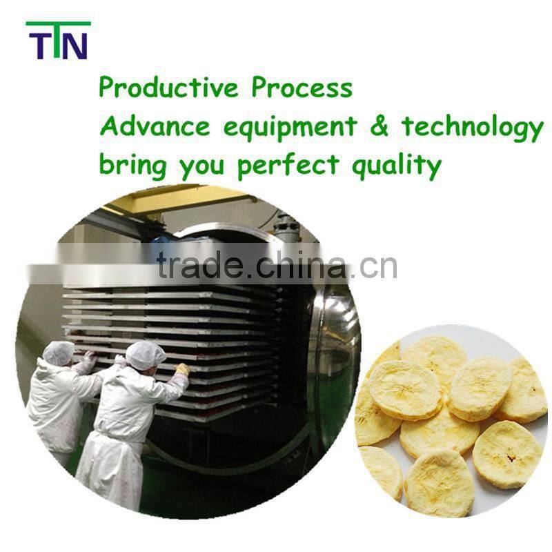 Freeze dried fruits and vegetables