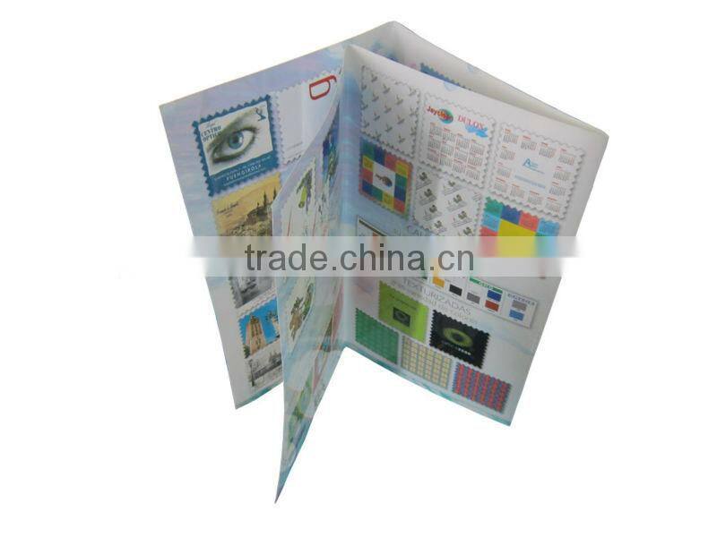 Glossy Laminate Parallel Folding Brochure Printing