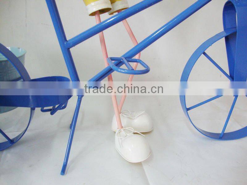 metal garden decor pot animal