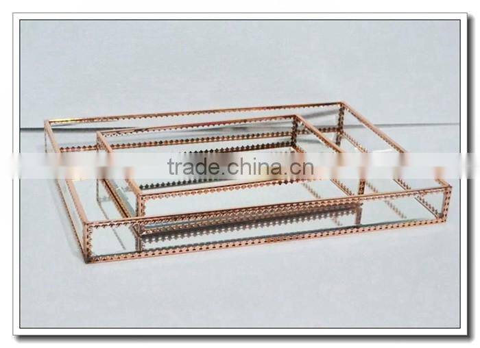 @~@ silver bronze black Dish, home party wedding office accessory, bridesmaid gift, gold brass and glass jewelry display tray