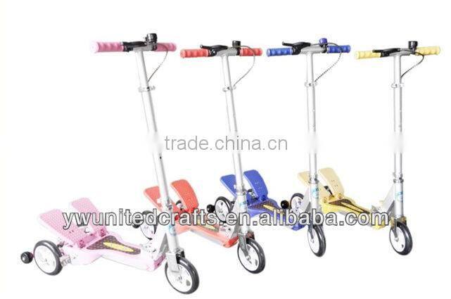 Best Selling Flash Wheel Foldable All Aluminium Child Kick Scooter