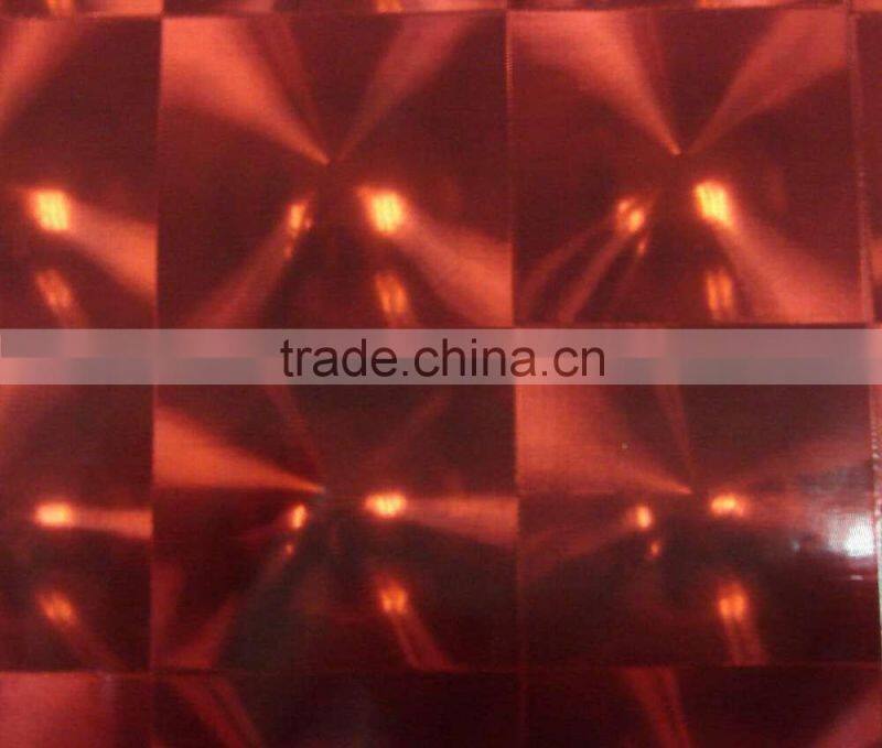 3D laser film,3D laser film for car wrapping,color 3D laser film