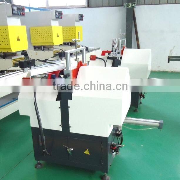 PVC window profile V shape cutting machine