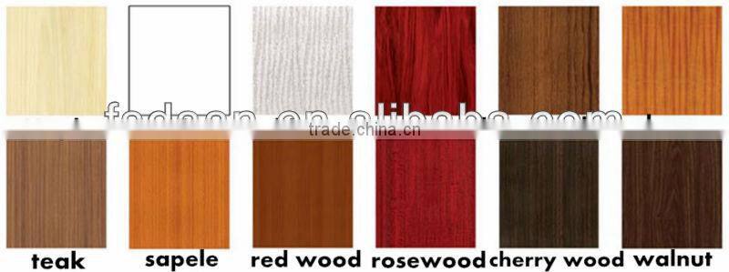 red oak veneer solid wood door with finished veneer