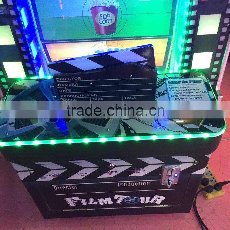 Best quality Film Tour redemption ticket game coin operated arcade game machine