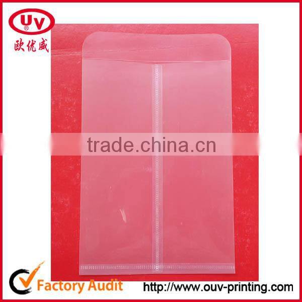 clear plastic file envelopes for cards