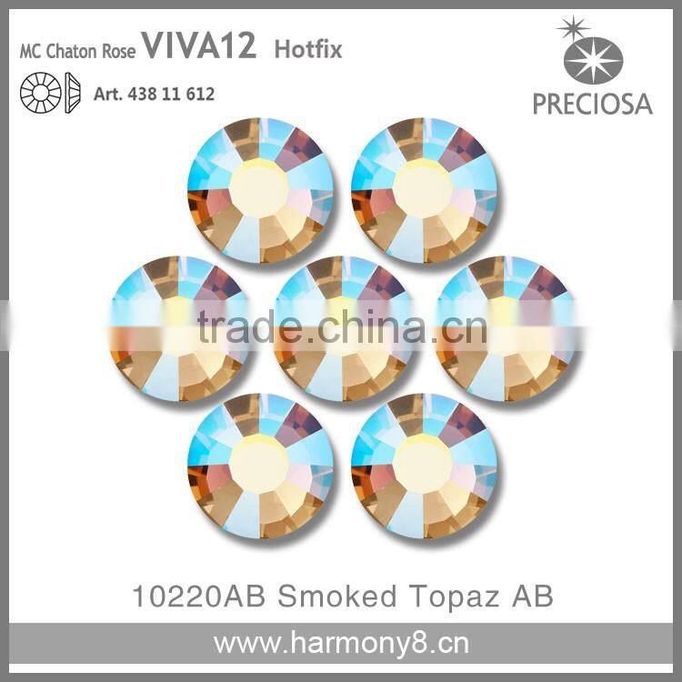 Original Precioa Flat Back Hotfix Glass Crystal,Art.438 11 612