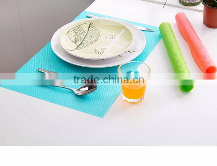 2016 China factory directly selling colorful custom pvc kitchen mat